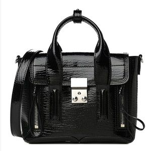 3.1 Philip Lim Mini Patent Leather Pashli Satchel